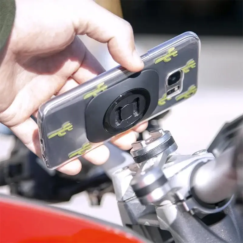 Universal Handlebar Phone Mount Kit with Adhesive Quick-Lock Adapter
