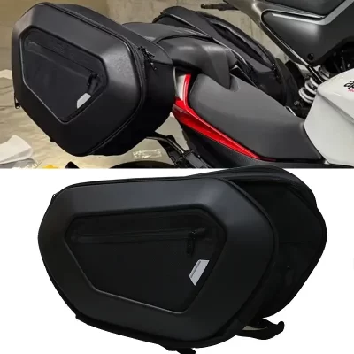 Expandable 15–20 L Quick-Release Saddlebags with Brackets – Aprilia RS 660 / Tuono 660