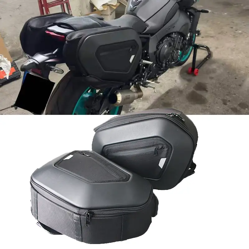 Expandable 15–20 L Quick-Release Saddlebags with Brackets – Yamaha MT-10 2016–2026