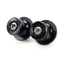Black aluminum swingarm spools