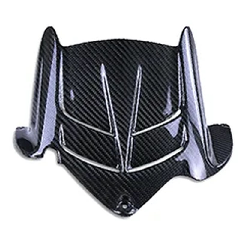 Dry carbon fiber rear hugger for Kawasaki ZX-6R 2024-2025